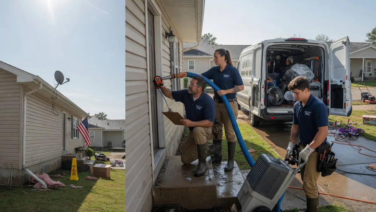 Ceiling Water Damage Restoration in Wallingford, IA near me